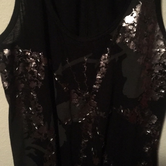 Express black beaded tank - Small - Picture 4 of 4